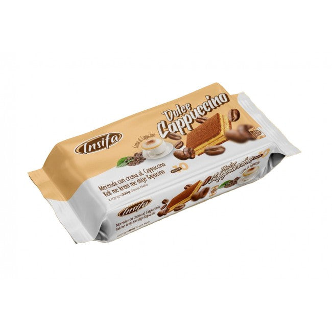 Dolce Cappuccino Snack Bars - 10 Individually Wrapped Treats